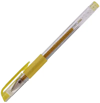 Pix gel 700GG sclipici 0.7 mm, galben