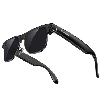 Ochelari de soare Blackview BV200 Sunglasses + ChatGPT, AI Smart, Translator, Identificare Vizuala, Camera Video 8MP Sony 1200p, Bluetooth 6.0 + WiFi, Stereo, Microfon, Noise Reduction, 220mAh, ENC