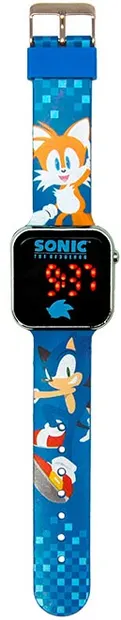 Ceas LED Kids Euroswan - Sonic