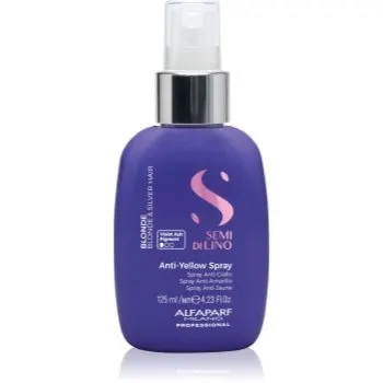 Alfaparf Milano Semi di Lino Blonde spray contra tonurilor galbene pentru parul blond cu suvite