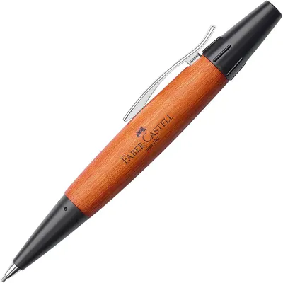 Creion automat Faber-Castell E-Motion - Wood, 1.4 mm