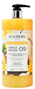 Doliderm Gel de duș 2 în 1 Vanille des Îles 09, 1000 ml