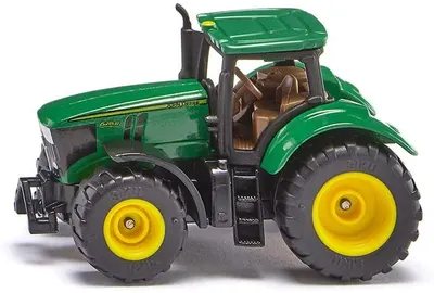 Jucarie pentru copii Siku - Tractor John Deere 6215R, verde