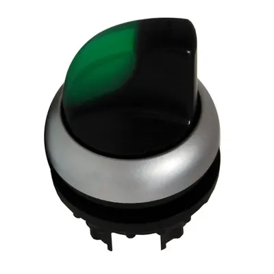 Buton selector 1-0-2 fara revenire verde