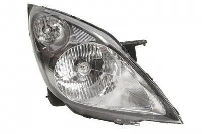 Far fata Dreapta (H4 PY21W W5W, electric, cu motor, culoare insert: cromat) potrivit CHEVROLET SPARK
