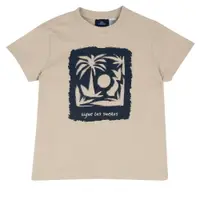 Tricou copii Chicco, Bej cu model, 01945-70MC