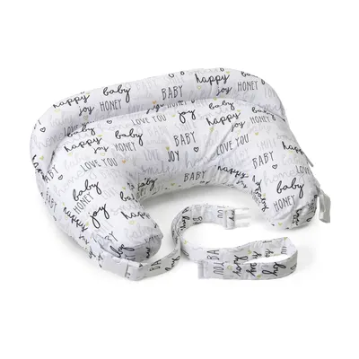 Perna alaptare Chicco Boppy Deluxe, Hello Baby, 0luni+