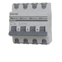 Intrerupator automat tetrapolar MCB 6kA Uptec 10/4/C 10A