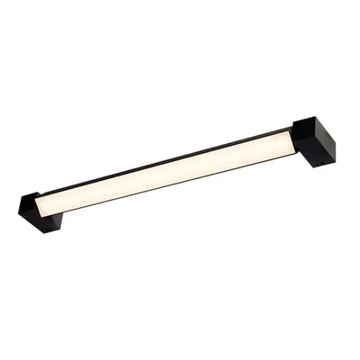 Corp iluminat TAVAN, Luminita LONG GRILL perete, negru