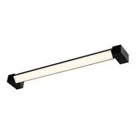 Corp iluminat TAVAN, Luminita LONG GRILL perete, negru