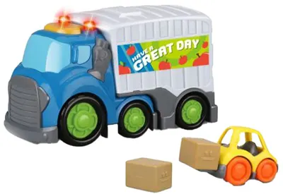 Set de joacă Felyx Toys - Kiddy Go, camion de marfă, cu lumini și sunete