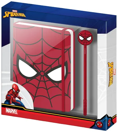 Jurnal cu pix Karactermania Spider-Man - Chibi