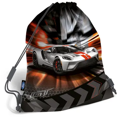 Rucsac scolar sport Lizzy Card - Ford GT Silver