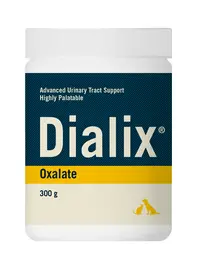 Dialix Oxalate, Vetnova, supliment dietetic pentru câini: gestionarea uroliților de oxalat de calciu, cistină și urați, 300g