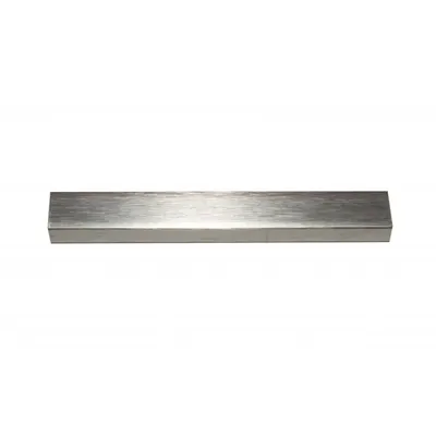 Terminatie Tip U pentru Plinta H100 mm, Finisaj Aluminiu