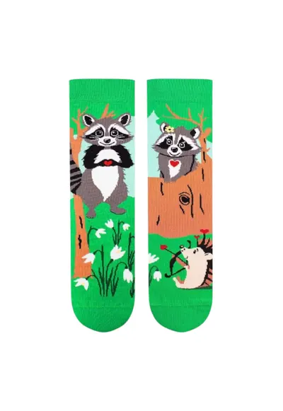 Sosete din bumbac organic Arty Socks Ratoni Indragostiti