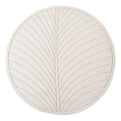 Covor pentru exterior și interior crem rotund ø 160 cm Nova 1204 – Ayyildiz Carpets
