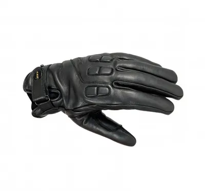 Manusi moto piele, LS2 Jazz Man, marime L, culoare negru