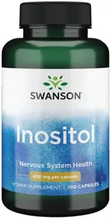 Inositol, 650 mg, 100 capsule, Swanson