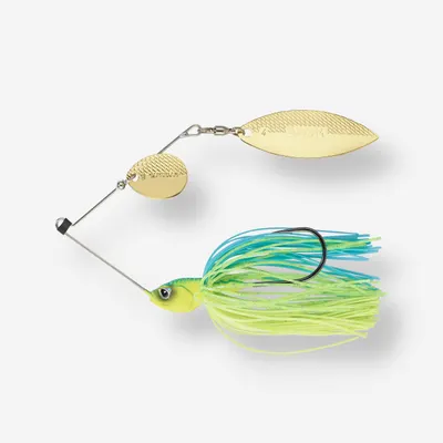 Spinnerbait Spino 14g Albastru Chartreuse