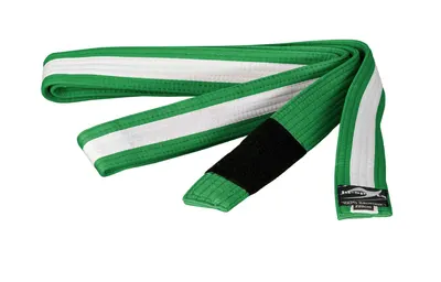 Centura BJJ Junior Ju Sports Verde/Alba