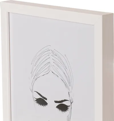 Ramă foto din lemn Focus - Soul White, 50 x 50, alb