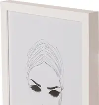 Ramă foto din lemn Focus - Soul White, 50 x 50, alb