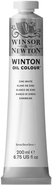 Vopsea ulei Winsor &amp; Newton Winton - zinc alb, 200 ml