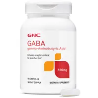GABA 650mg, Neurotransmitator Natural pentru Relaxare, Somn si Stres 90cps