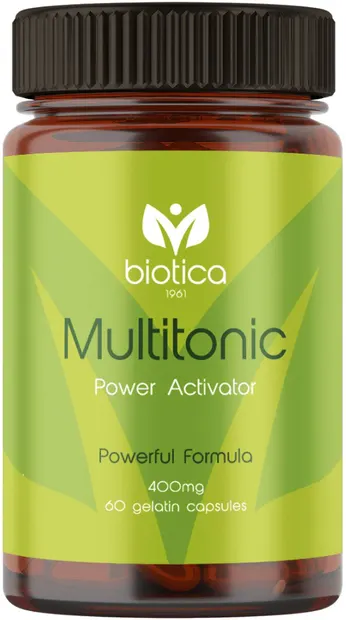 Multitonic, 400 mg, 60 capsule de gelatină, Biotica 1961