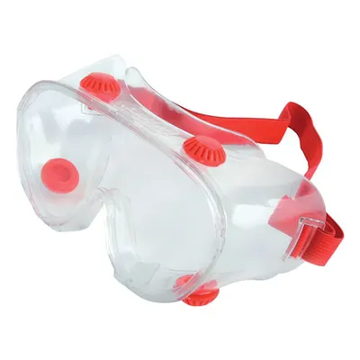 Goggles With Flat Visor White