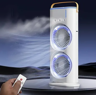 Ventilator Portabil Dublu Cu Umidificare Prin Pulverizare