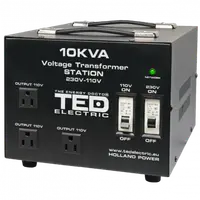 Transformator 220V la 110V, 10KVA 8000W cu carcasa, TED
