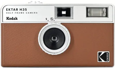 Aparat foto pe film Kodak - Ektar H35, 35mm, Half Frame, Brown