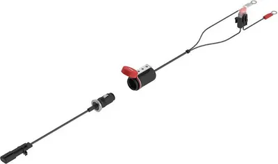 Cablu de încărcare a acumulatorului Defa - SmartCharge, 12V, cu cleme tip inel