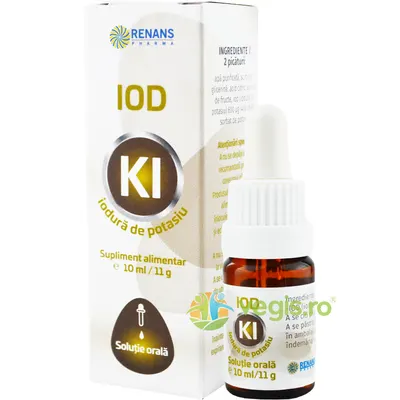 Iodura de Potasiu Solutie 10ml
