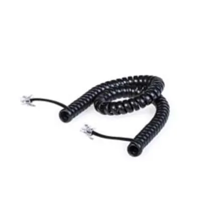 Telephone Cordnstecher 4/4 2m Black Cavo Nero 4p - 2m