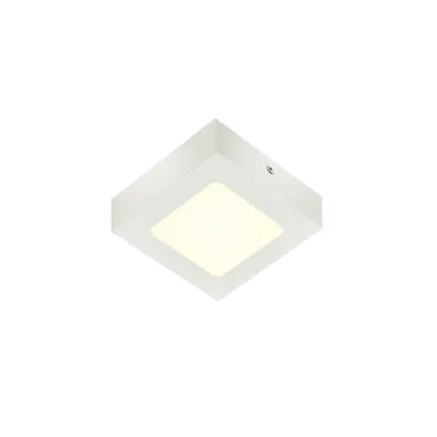 Corp iluminat TAVAN, senser 12 de Luminita Plafon, Alb de perete cu LED-uri de interior si TAVAN Montat pe alb 4000K lumina patrat