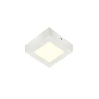 Corp iluminat TAVAN, senser 12 de Luminita Plafon, Alb de perete cu LED-uri de interior si TAVAN Montat pe alb 4000K lumina patrat,