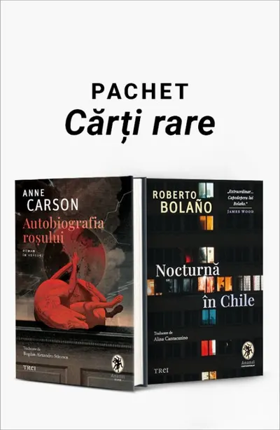 Pachet Cărți rare. Autobiografia roșului/Nocturnă în Chile