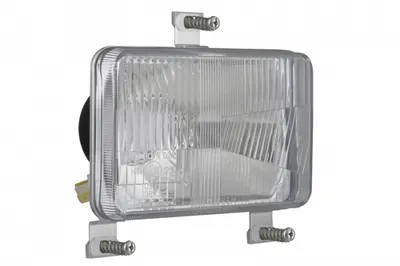 Far stanga dreapta (H4 T4W, manual, main bulb seal, culoare insert: crom platinat) potrivit MASSEY FERGUSON 200, 2000, 300, 3000, 6000, 9000; SAME ANTARES, AQUA SPEED, ARGON, ARGON 3, ASTER, BUFFALO