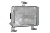 Far stanga dreapta (H4 T4W, manual, main bulb seal, culoare insert: crom platinat) potrivit MASSEY FERGUSON 200, 2000, 300, 3000, 6000, 9000; SAME ANTARES, AQUA SPEED, ARGON, ARGON 3, ASTER, BUFFALO