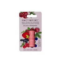 Balsam de buze zero plastic, Berry, 5.5g, Beauty Made Easy