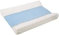 Protectie impermeabila jersey pentru saltea infasat Baby Matex, 25 х 100 cm, albastra