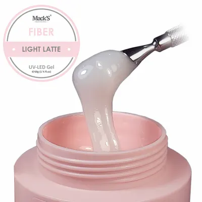 Gel Mack's Fiber Light Latte 50g
