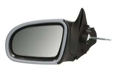 Oglinda laterala Stanga mecanic, plat, carcasa potrivit OPEL CORSA B, CORSA B HATCHBACK