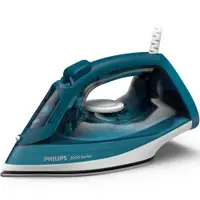 Fier de calcat Philips DST2030/90 Seria 2000, 2000W, talpa ceramica, debit de abur 25g/min si jet de abur 130gmin, Calc Clean, rezervor 250ml, Bleumarin