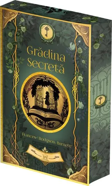Grădina secretă - cu folio și canturi ilustrate - Paperback brosat - Frances Hodgson Burnett