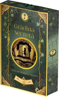 Grădina secretă - cu folio și canturi ilustrate - Paperback brosat - Frances Hodgson Burnett
