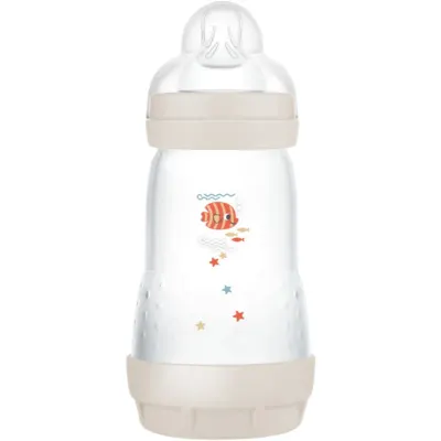 MAM Perfect Star Anti-colic Bottle biberon anticolici 2m+ Beige 1 buc
